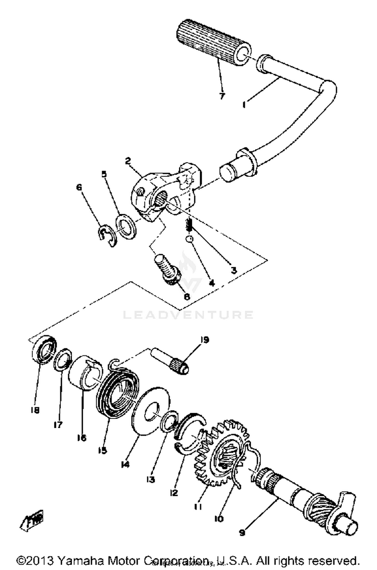 Kick Starter  Dt100e E011001-F Schematic