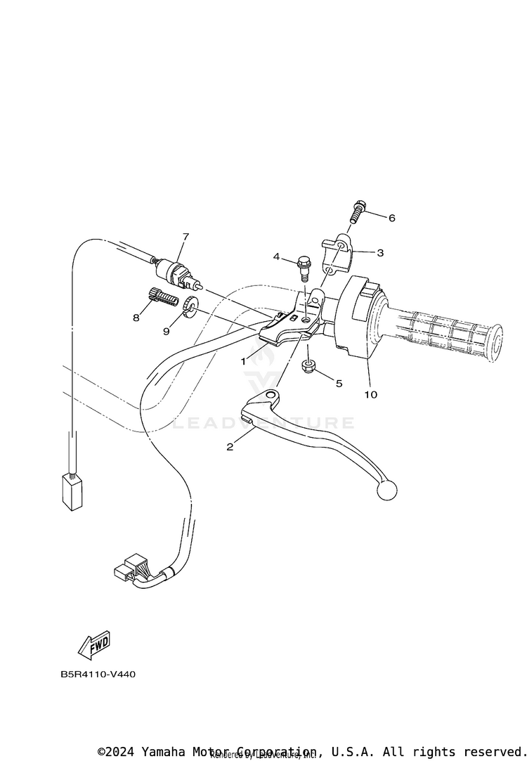 Handle Switch & Lever Schematic