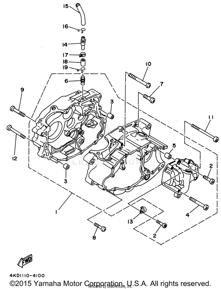 Crankcase Schematic