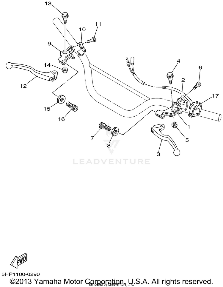 Handle Switch Lever Schematic