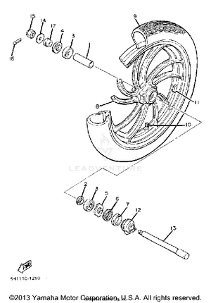 Front Wheel Schematic