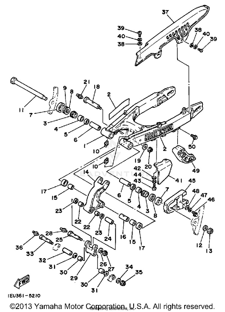 Rear Arm Schematic