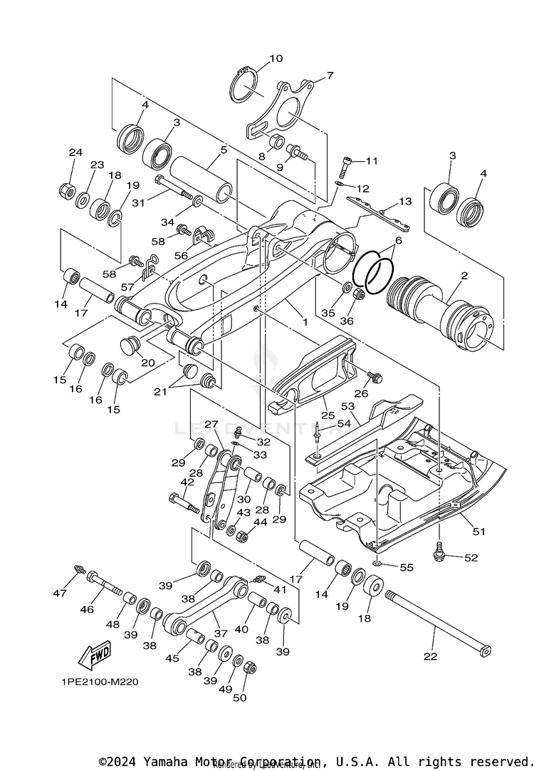 Rear Arm Schematic