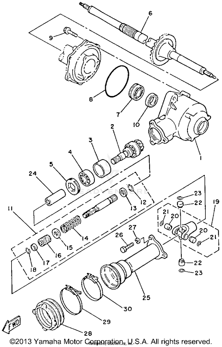 Drive Shaft Schematic