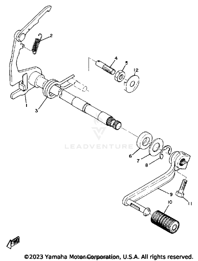 Shifter 2 AT2M - 1972 Schematic