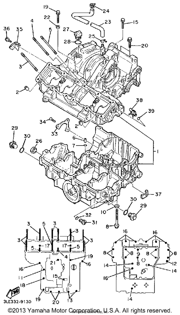 Crankcase Schematic