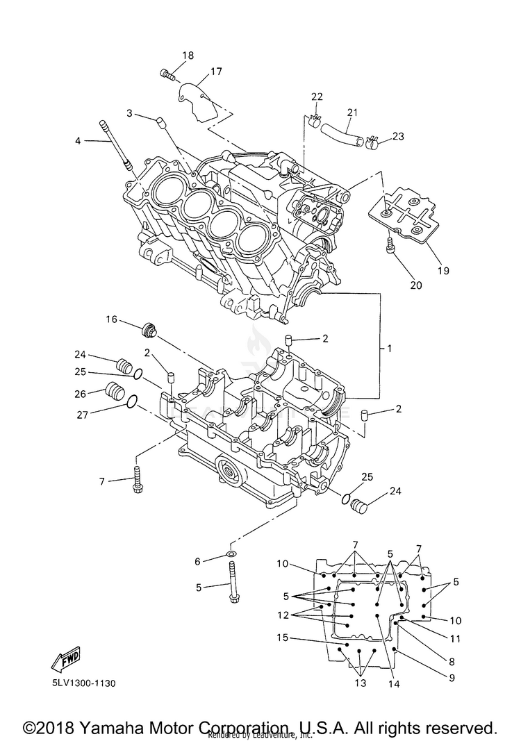 Crankcase Schematic