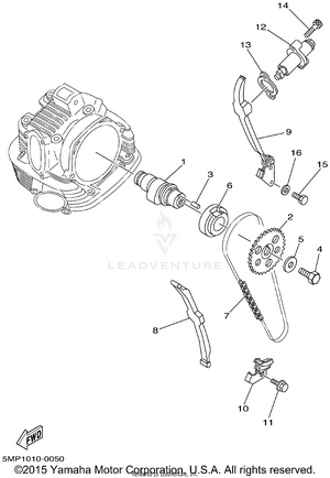 Camshaft Chain Schematic
