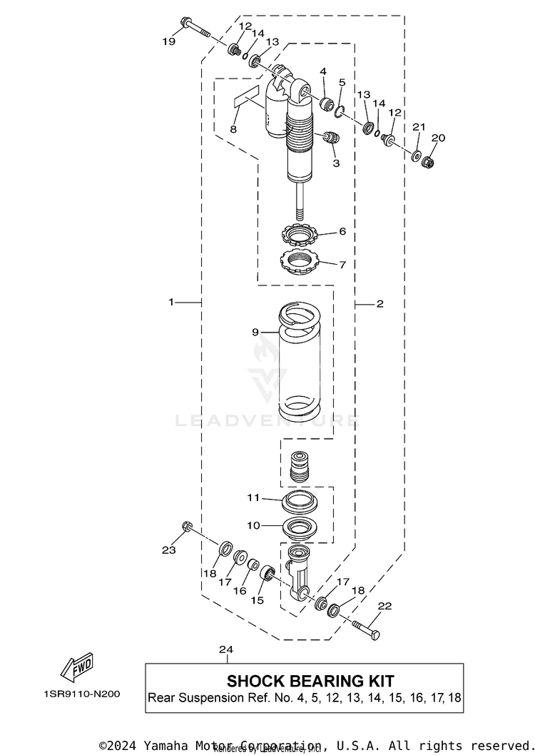 Rear Suspension Schematic