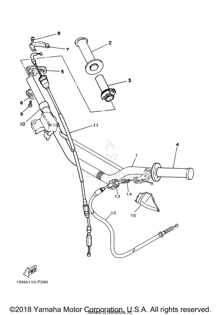 Steering Handle Cable Schematic