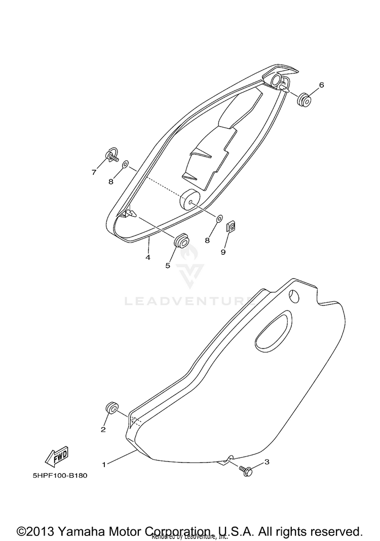 Side Cover Schematic