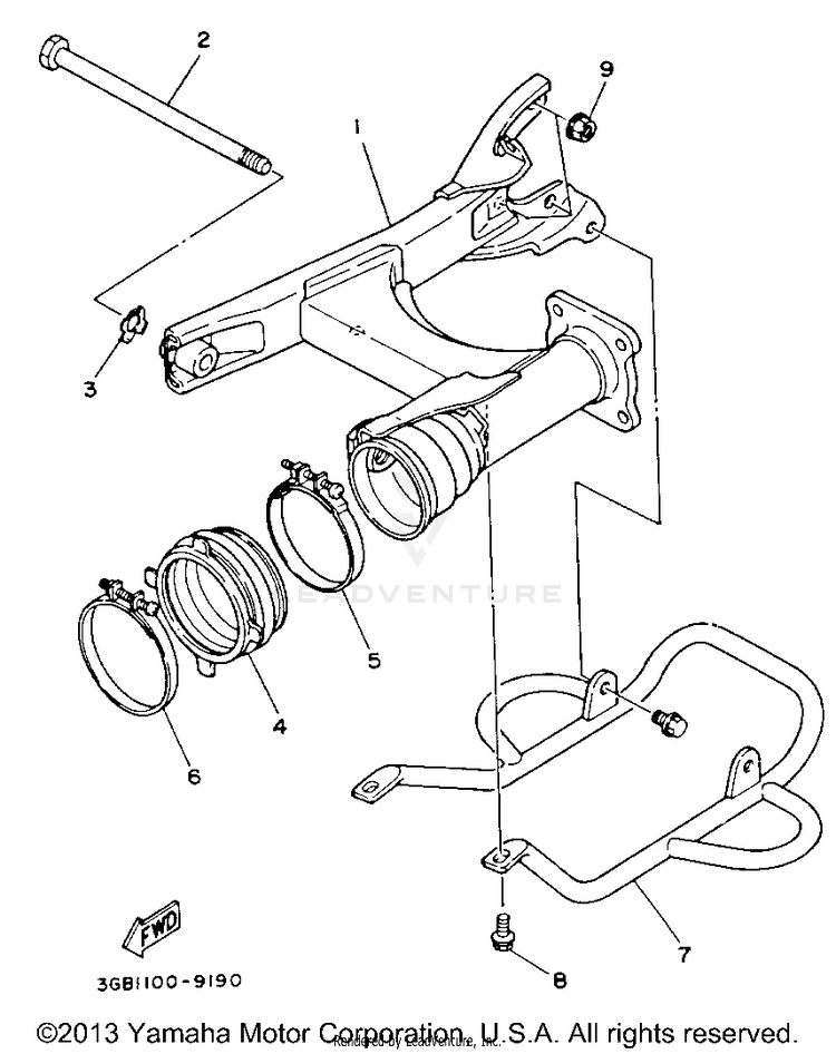 Swing Arm Schematic
