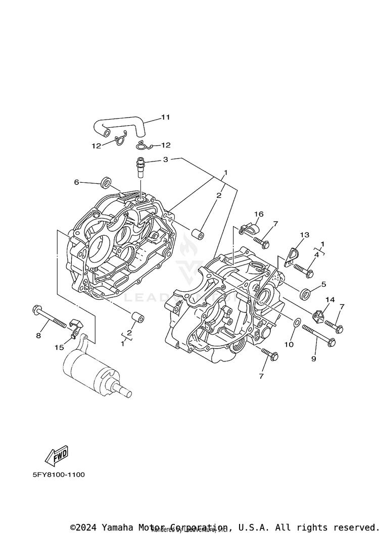 Crankcase Schematic