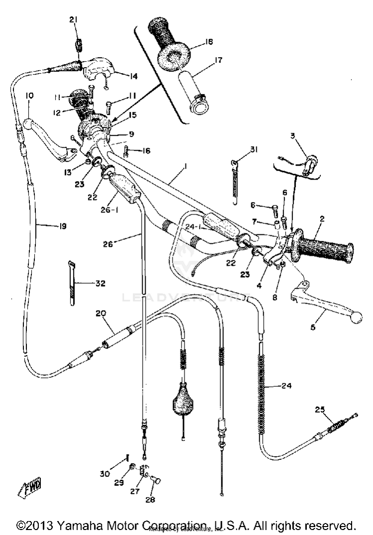 Handle - Wire Schematic