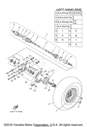 Rear Wheel Schematic