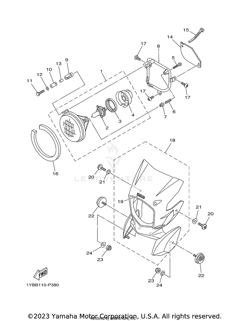 Headlight Schematic