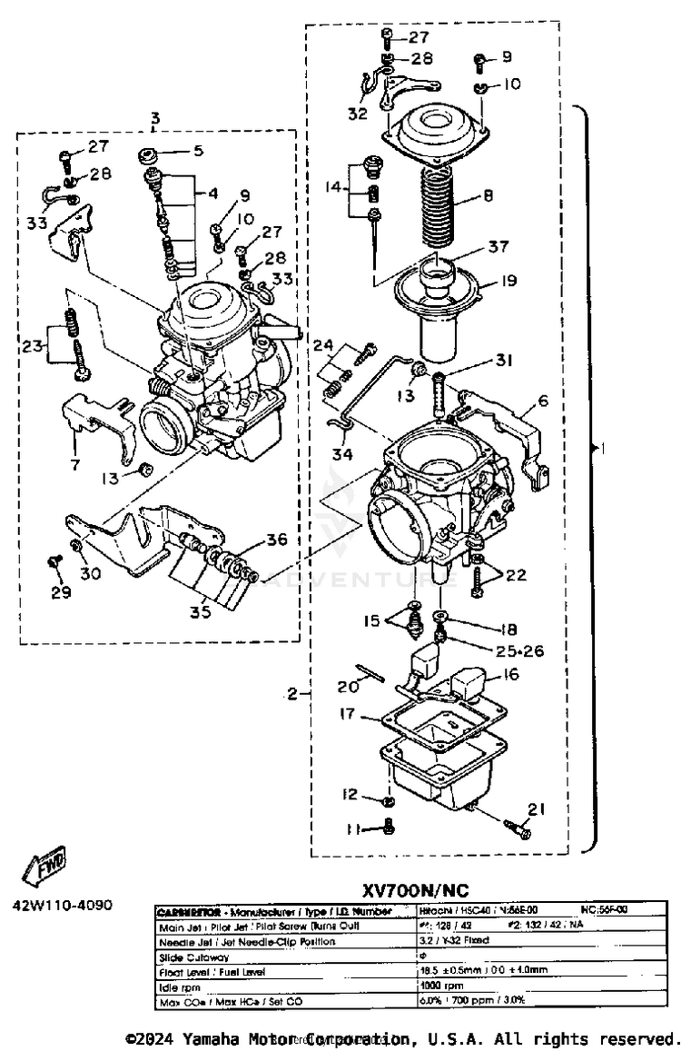 Carburetor Schematic
