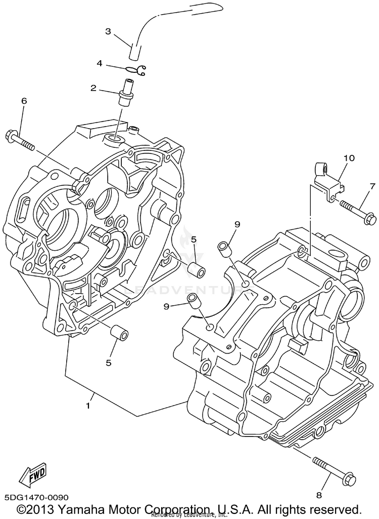Crankcase Schematic