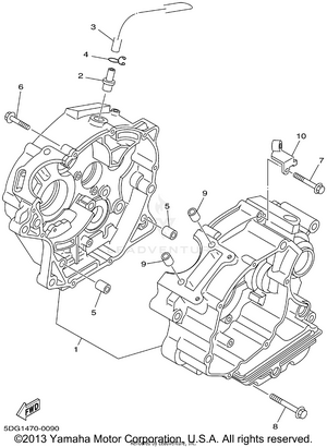 Crankcase Schematic