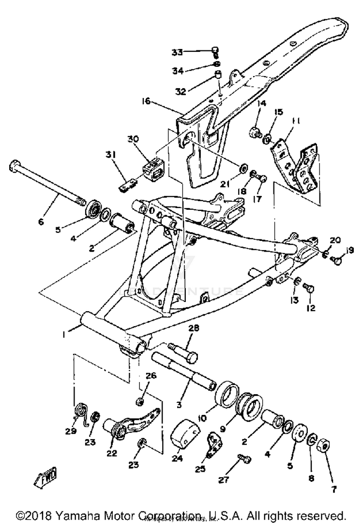 Rear Arm Schematic