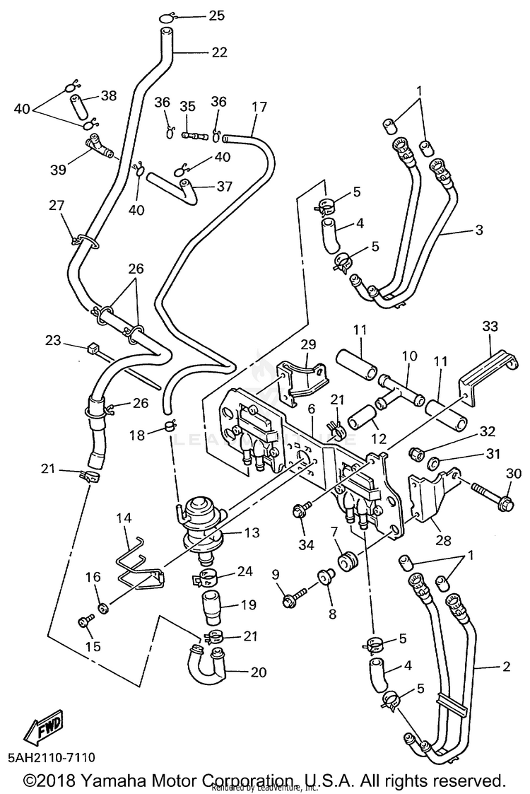 Air Induction System Rlc Only Schematic