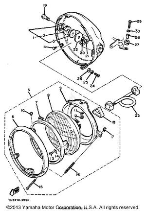 Headlight Schematic