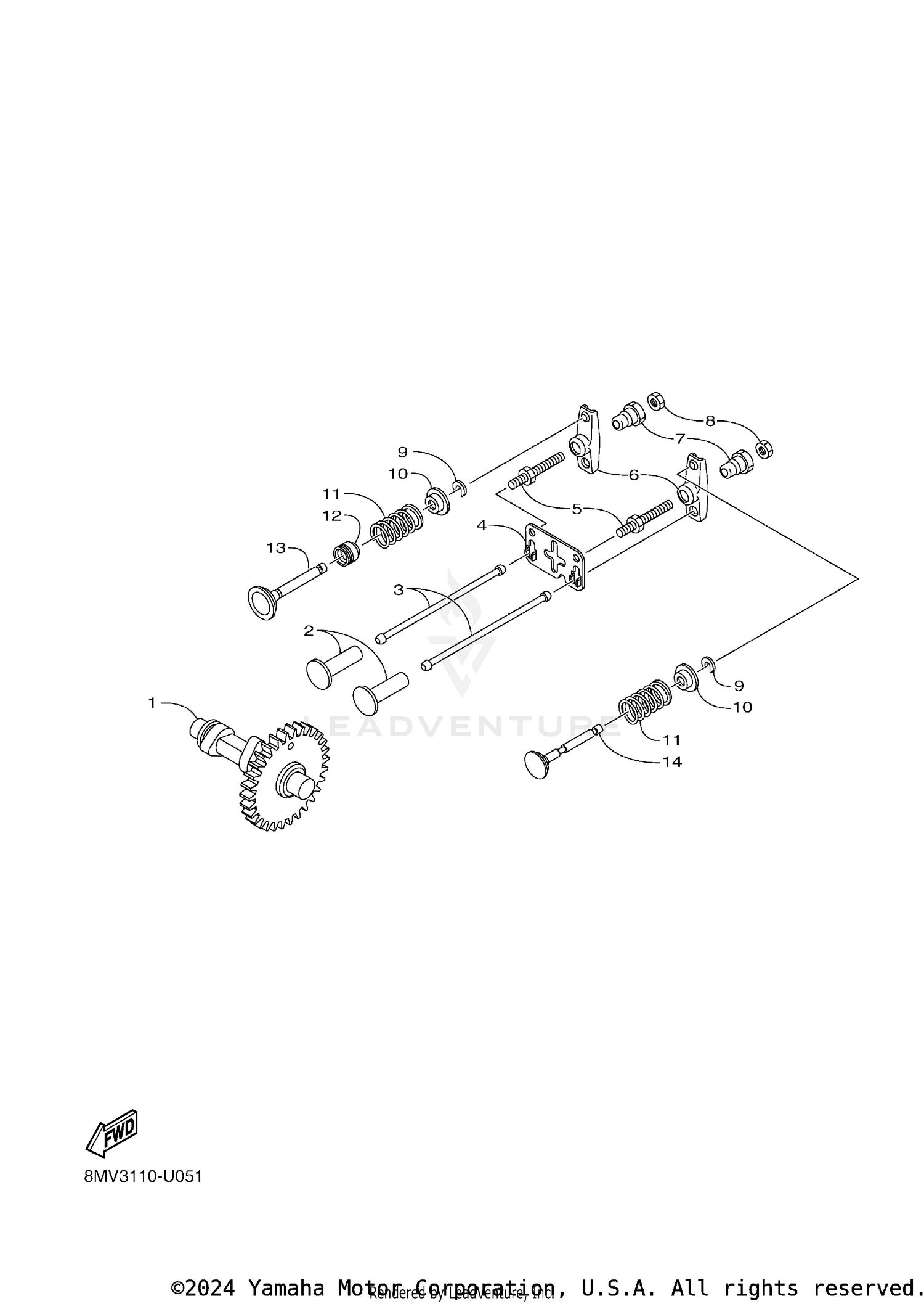 CAMSHAFT & VALVE