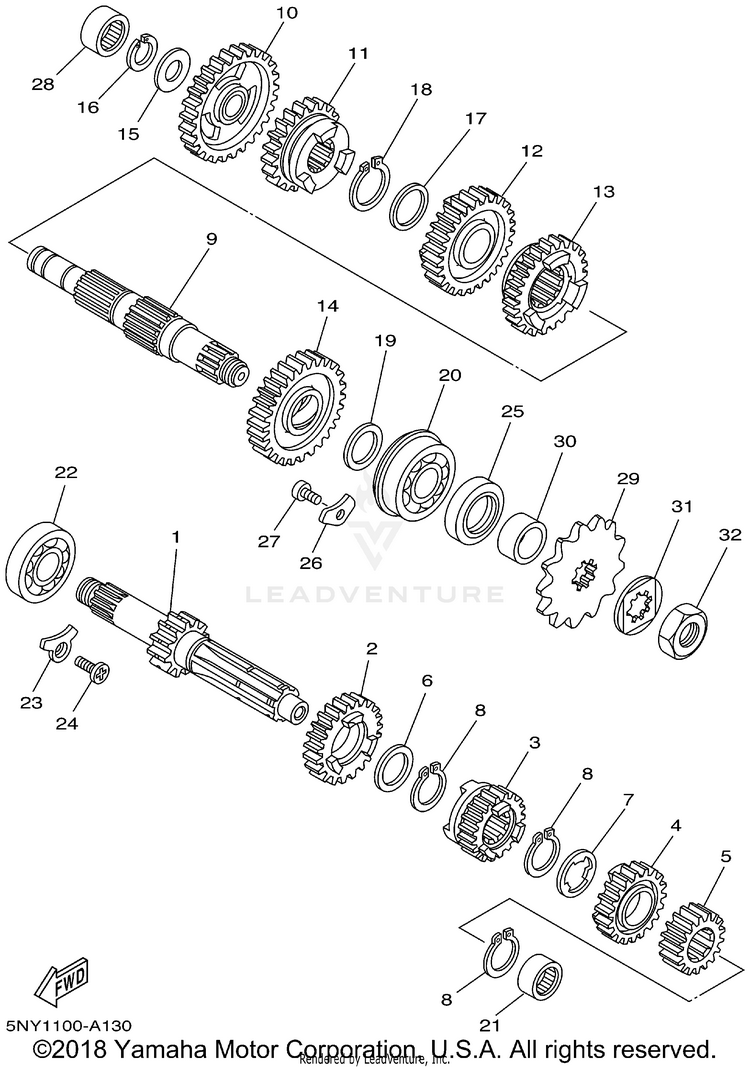 Transmission Schematic