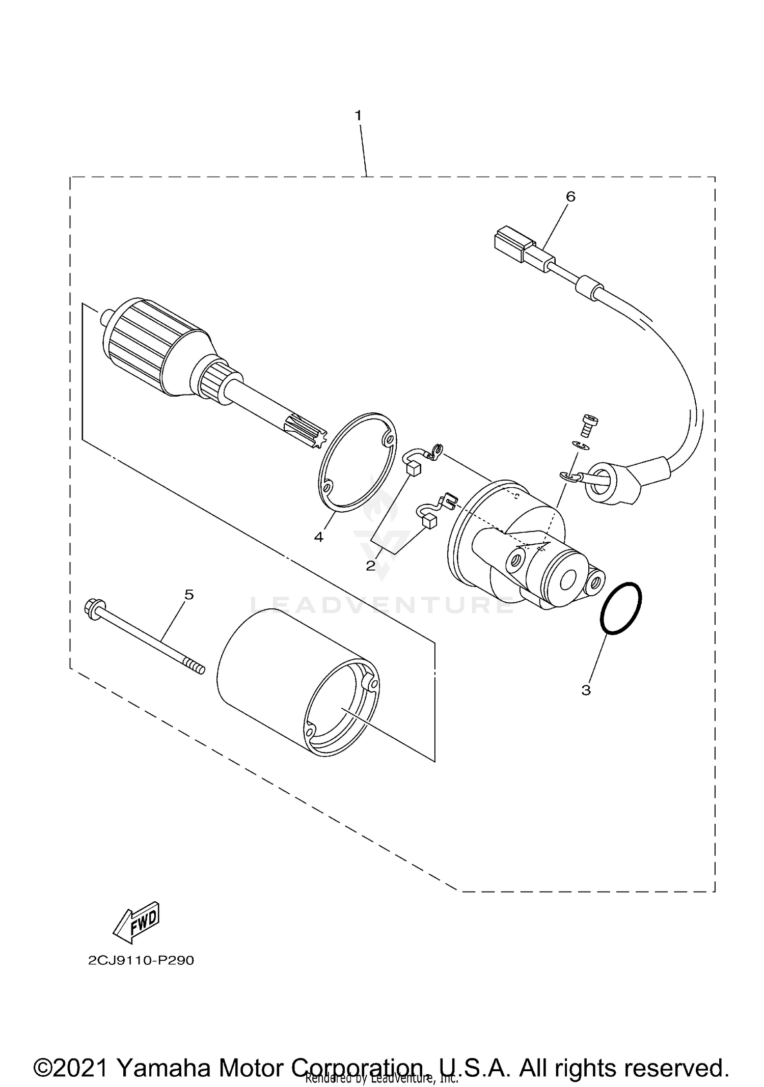 STARTING MOTOR