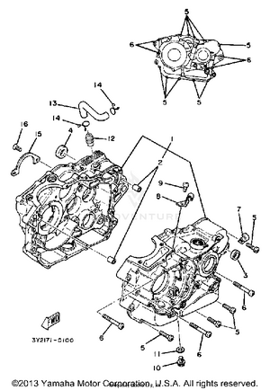 Crankcase Schematic