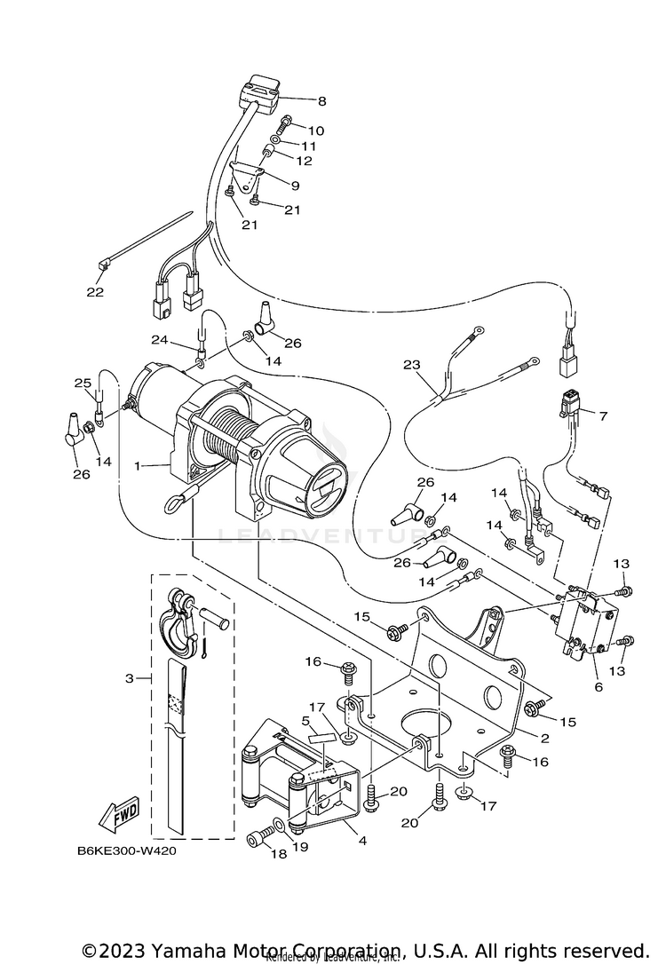 Winch Schematic
