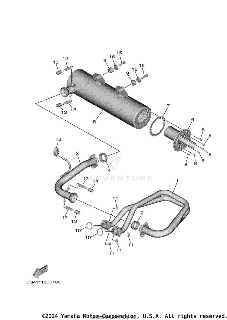 Exhaust Schematic