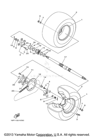 Rear Wheel Schematic