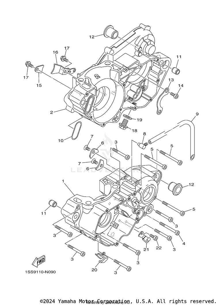 Crankcase Schematic