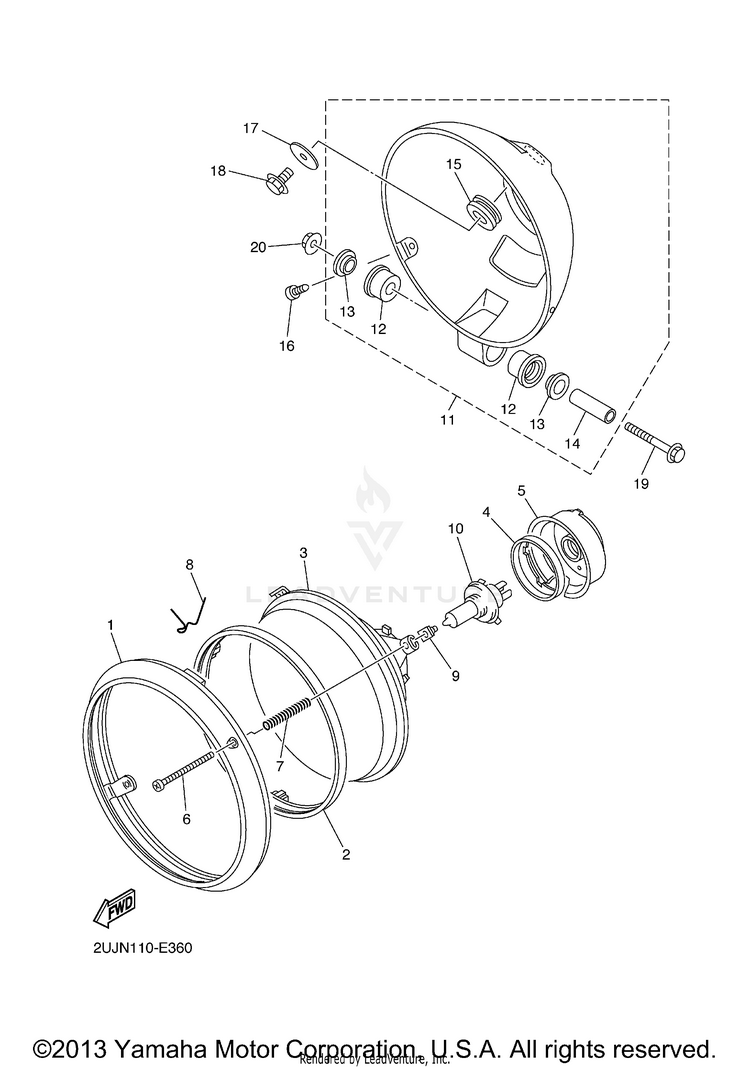 Headlight Schematic