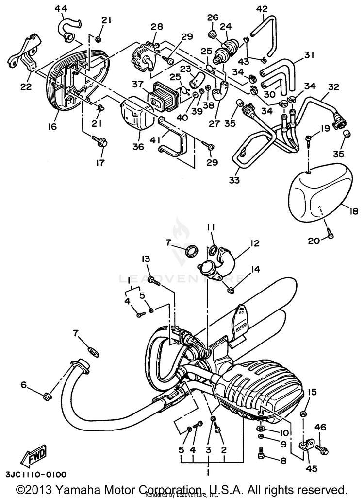 Exhaust Schematic