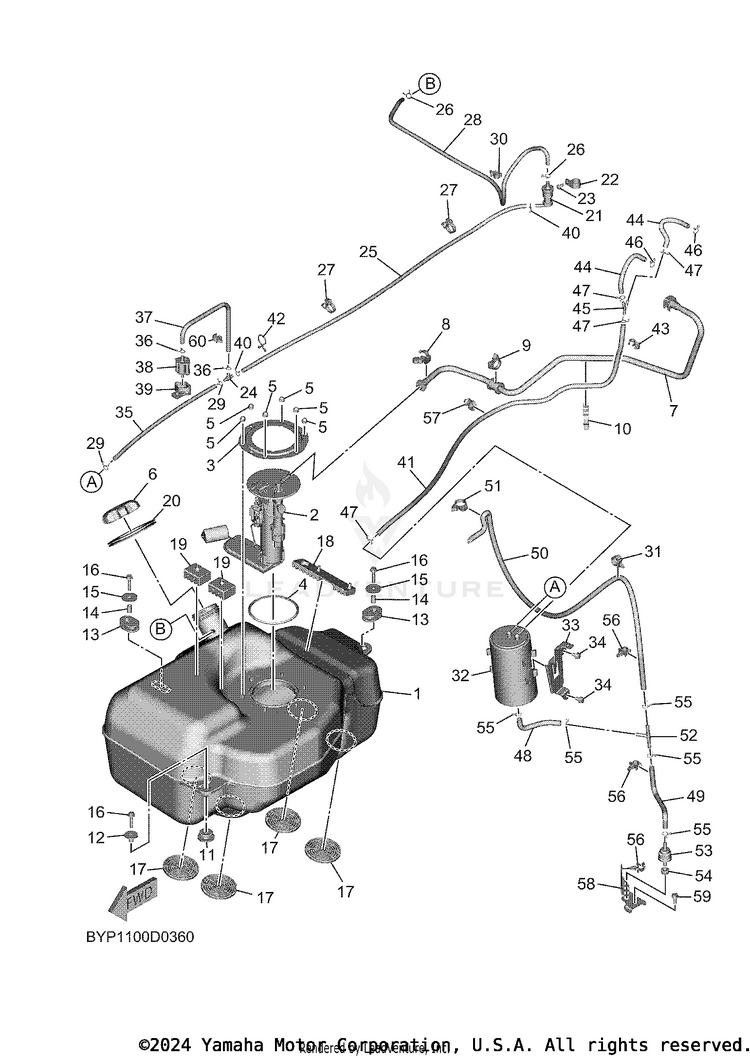 Fuel Tank Schematic