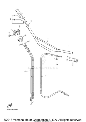 Steering Handle Cable Schematic