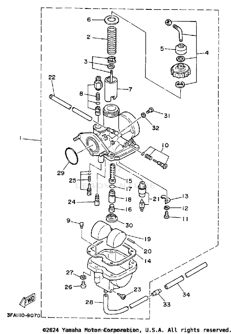 Carburator Schematic