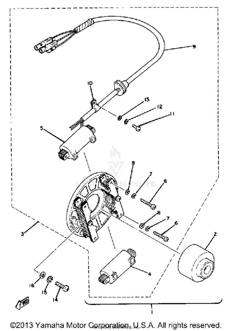 C - D - I - Magneto Schematic