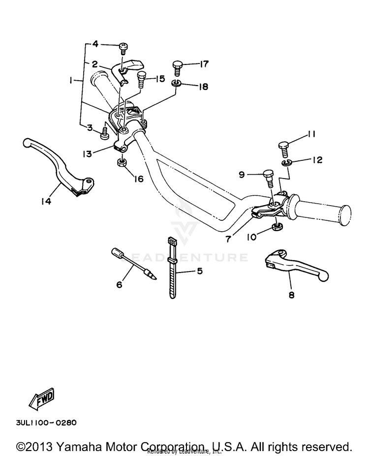 Handle Switch Lever Schematic