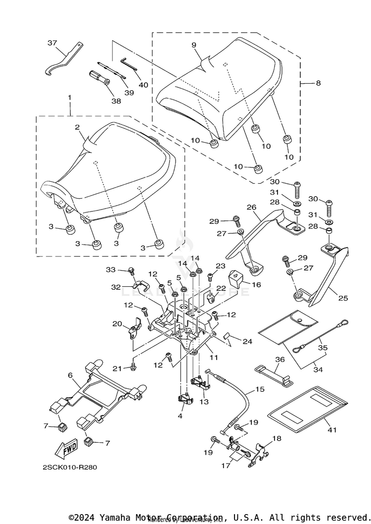 Seat FJ09 CA - FJ09HCL - 2017 Schematic