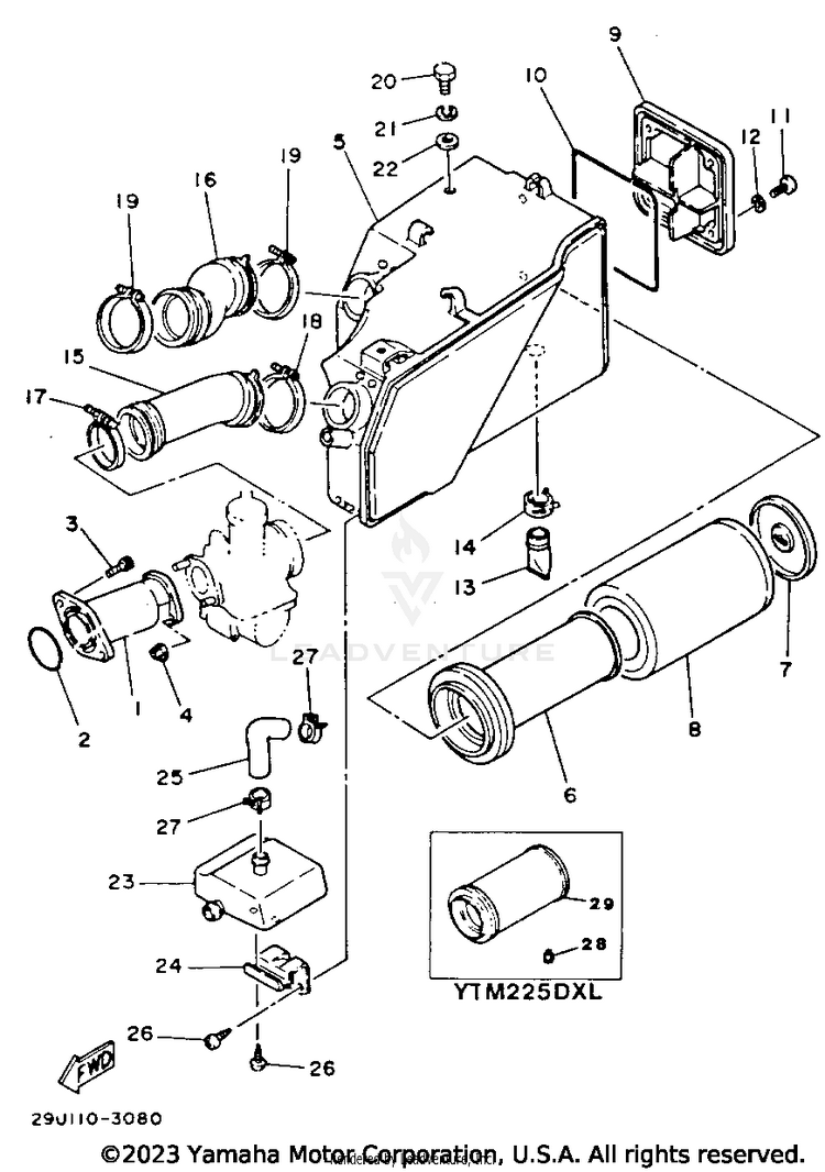 Air Filter Schematic