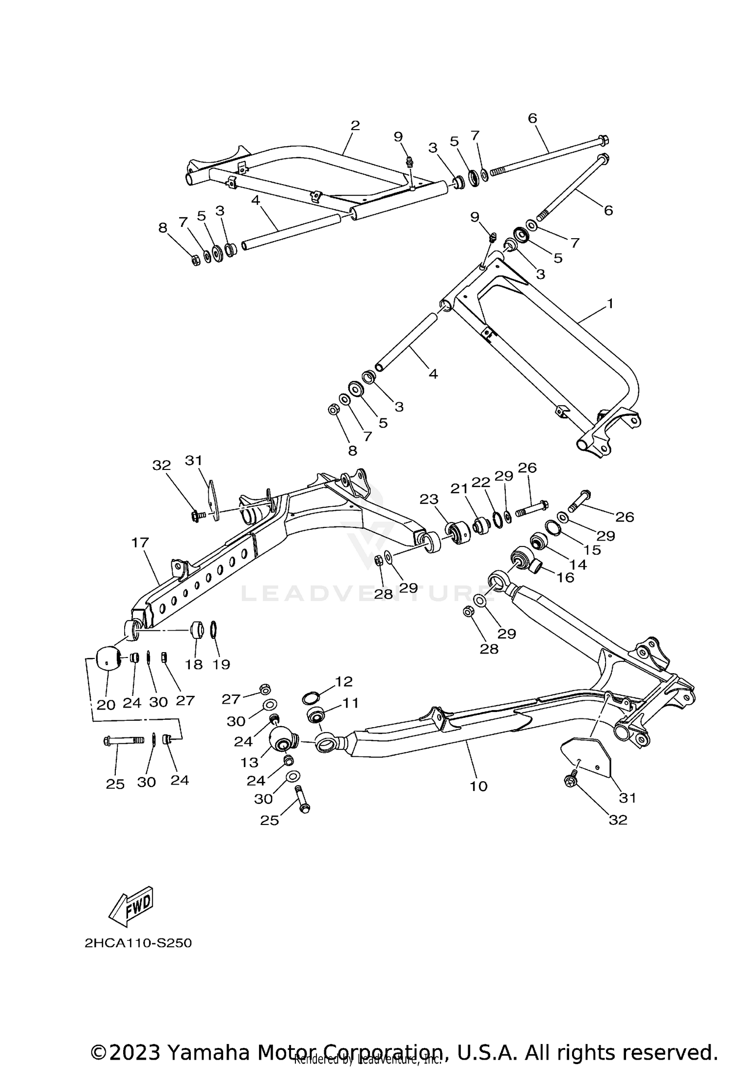 REAR ARM