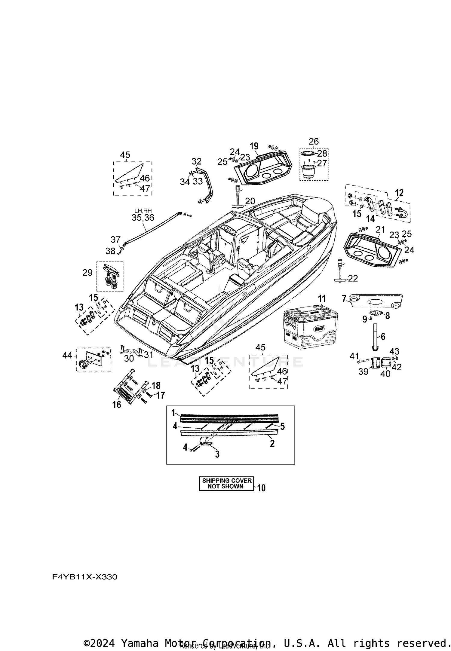 HULL DECK FITTINGS