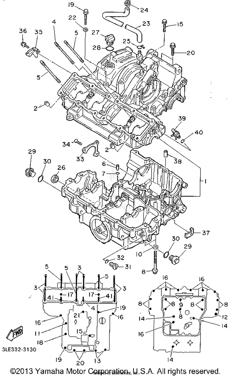 Crankcase Schematic