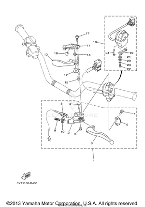 Handle Switch Lever Schematic