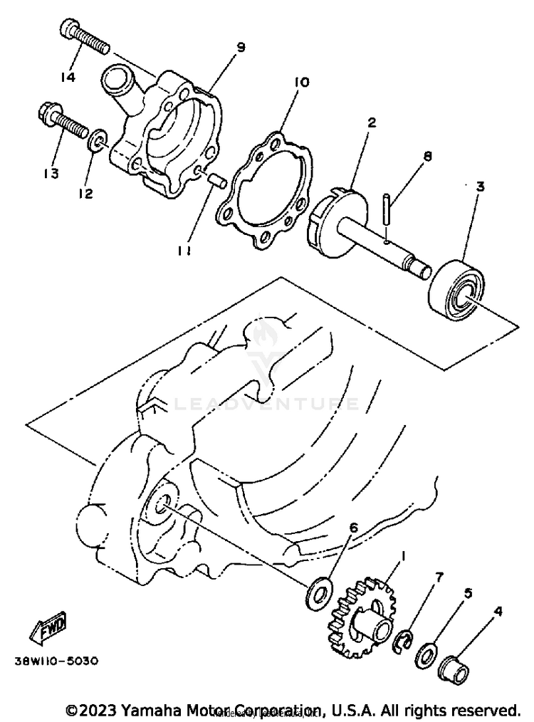 Water Pump Schematic