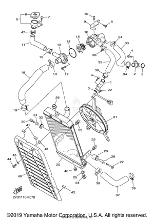 Radiator Hose Schematic