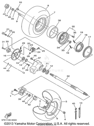 Rear Wheel Schematic